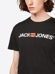 Футболка JACK & JONES ESSENTIALS, черный - фото 3
