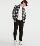 Флисовые джоггеры Aeropostale Mvmnt Tech, черный - фото 2