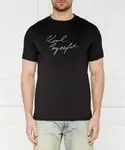 Футболка Regular fit Karl Lagerfeld, черный - фото