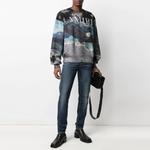 Eagle Bleach Crew AMIRI, черный - фото 4