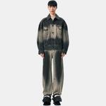 Feng Chen Wang Джинсовая куртка, Black - фото 4