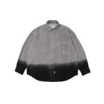 Рубашка унисекс серая MADNESS, серый - фото