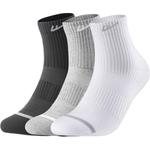 Унисекс носки Mid Calf WARRIOR, 3 pack (черный, белый, серый) - фото