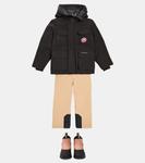 Экспедиция по парке Canada Goose Kids, черный - фото 2