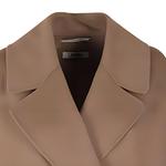 Пальто женское темно-бежевое 'S MAX MARA - фото 5