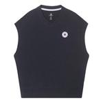 Жилет knitted v-neck vest 'black' Converse, черный - фото