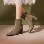 Ботильоны женские Harson, цвет Black (heel height 5.5cm) - фото 22