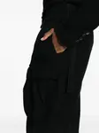 Укороченные брюки карго Masnada, черный - фото 5