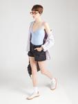 Топ WEEKDAY Lizzy, цвет Light blue/Black - фото 3