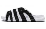Nike Слайды Air More Uptempo White Black Red - фото