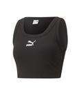 Классические укороченные топы Puma, черный - фото