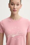 Футболка Guess Jeans, розовый - фото 4