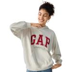 Свитшот женский GAP, синий - фото 8