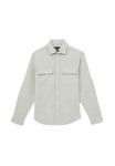 Куртка Reiss Summer jacket, Soft Grey Melange/Grey - фото 6