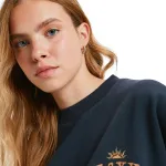 Женская толстовка Lineup Oversized Roxy, синий - фото 4