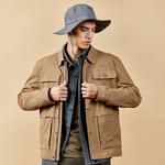 Куртка мужская Jeep, хаки - фото 4