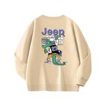 Свитшот школьный Jeep, цвет хиттер грей - фото 11