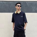 Футболка унисекс Sandknit, темно-синий - фото 24