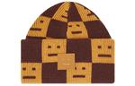 Acne Studios Beanies Men's Brown/Yellow - фото