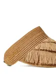 Шляпа с бахромой TWINSET, коричневый - фото 3