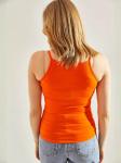 Bianco Lucci Топ в оранжевом цвете - фото 2