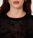 Шерстяной свитер turabottiglie Regular fit Pinko, черный - фото 4