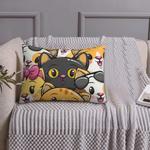 Pevtufa Наволочка с принтом кота Cute Cat Cartoon1 - фото 7