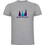 Футболка Kruskis Back To Life, серый - фото