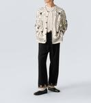 Кашемировый кардиган Winter Garden Bode, Cream - фото 2