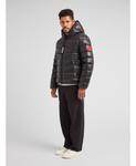 Мужская куртка-пуховик с капюшоном R4D Tramline Jack1t, Black lux - фото 3