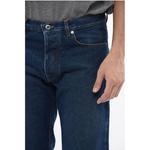 Синие хлопковые джинсы Деним Off-White, Blue - фото 3