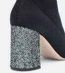 Эластичные ботинки до щиколотки Miu Miu, Nero+Cromo - фото 6