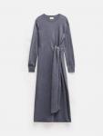 Платье миди Tilly из мериносовой шерсти HUSH, Grey - фото 6