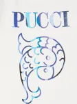 Футболка с графическим принтом Pucci Junior, белый - фото 3