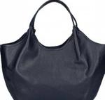 Сумка Switch из кожи в темно-синем цвете Two Amicis - фото