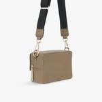 Кожаная сумка через плечо Bibi Whistles, зеленый - фото 3