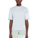 Футболка THOM BROWNE с принтом 4 Bar Stripe 2003, морской синий - фото 8