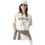 Футболка женская KIRSH, белый/розовый - фото 6