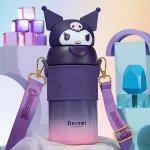 Термочашка Hello Kitty Sanrio, Kuromi Insulated Cup+Shopping Bag+App Version Warming Belt - фото 6