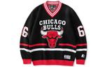 Свитер NBA Bulls Team Unisex черный STARTER - фото