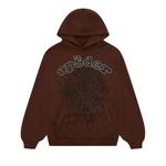Худи Sp5der Og Web Hoodie, Brown - фото