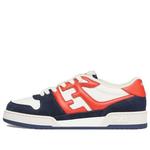 FENDI Match Low Top Suede 'Navy Orange' - фото