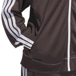 Женский трикотажный спортивный топ 3-stripes Adidas, Shadow Brown - фото 5