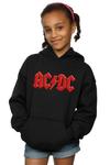 Красный худи с логотипом AC/DC, черный - фото