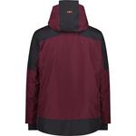 Куртка мужская с фиксированным капюшоном Cmp, цвет burgundy - фото 2