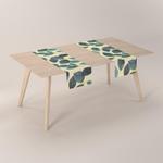 Настольная скатерть abigail Dekoria, зеленый - фото 4