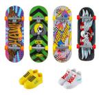 Набор коньков Hot Wheels с фингербордом - фото