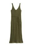 Платье New Look METALLIC LADDER STITCH BEACH, Khaki - фото 6