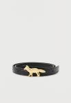 Ремень Maison Kitsuné PROFILE FOX BELT 2 PACK, Black - фото