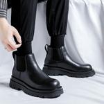 Ботинки Челси мужские черный Cachiotti - фото 8